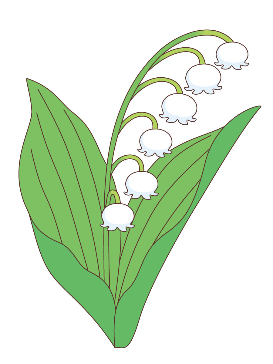 スズラン お花 その他一般 装飾 の無料イラスト 介護アンテナ スズラン お花 その他一般 装飾 の無料イラスト 介護アンテナ