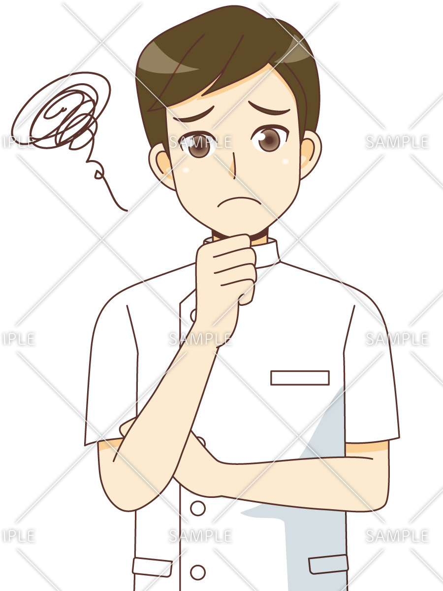 困っている男性看護師 看護師 医療 病気 の無料イラスト 介護アンテナ 困っている男性看護師 看護師 医療 病気 の無料イラスト 介護アンテナ