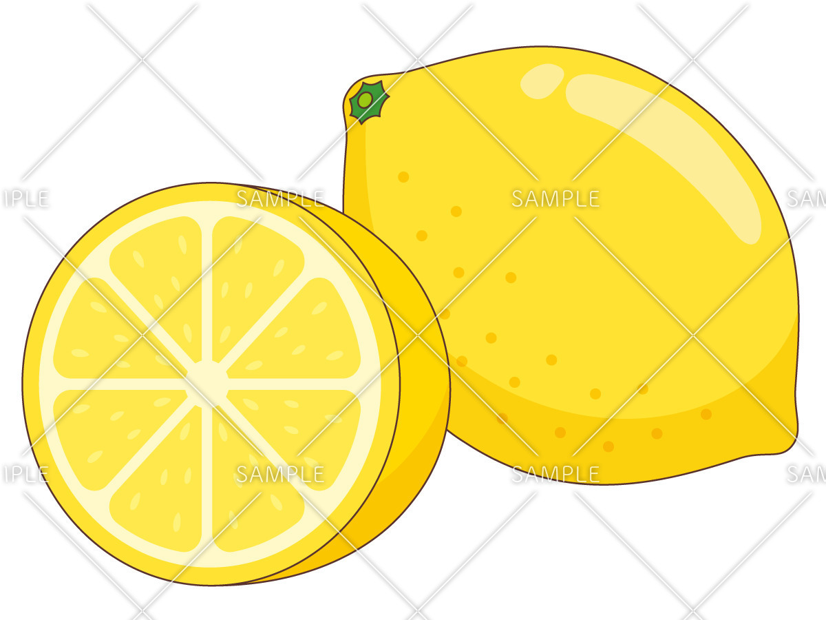 レモン 食べ物 飲み物 その他一般 装飾 の無料イラスト 介護アンテナ