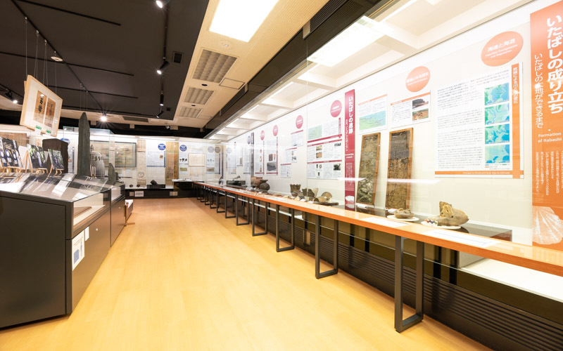 1階常設展示室では、定期的に展示替えを行うコレクション展・ミニ企画展も開催されている。	
