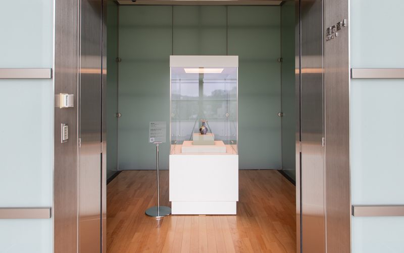 学芸員おすすめの作品を展示している立体展示室。（2020年3月展示内容）									