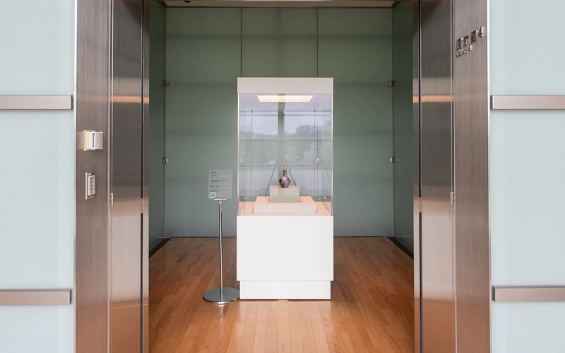 学芸員おすすめの作品を展示している立体展示室。（2020年3月展示内容）									