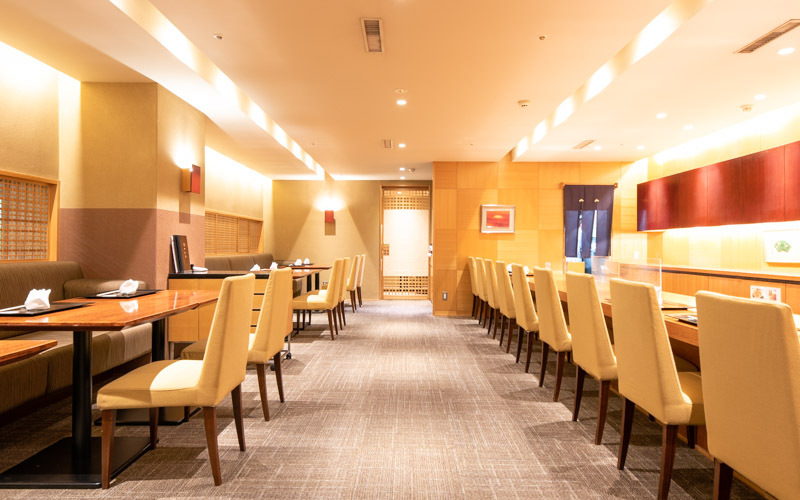 10階レストランフロア「日本料理大和屋」									