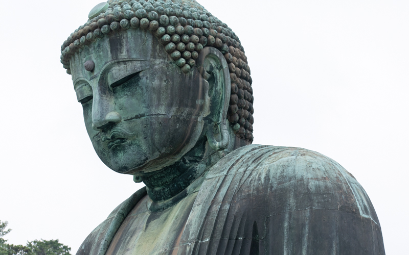 鎌倉のシンボルとも言える創建750年の「国宝銅造阿弥陀如来坐像」